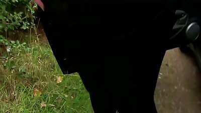 Melko punapää saa creampied jälkeen seksi hänen isäpuoli